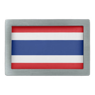 Thailand Flag Belt Buckle