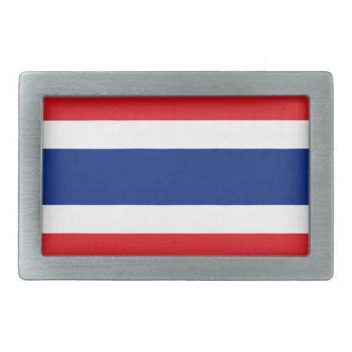 Thailand Flag Belt Buckle
