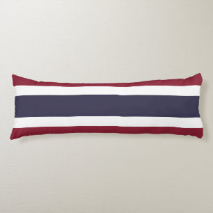 Thailand flag body pillow