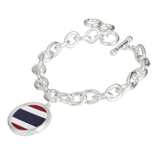Thailand flag bracelet