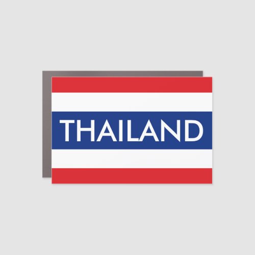 thailand flag car magnet