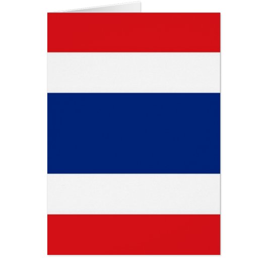 Thailand Flag Cards (Front)