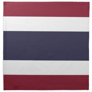 Thailand flag cloth napkin