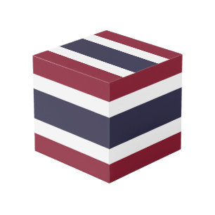 Thailand flag cube