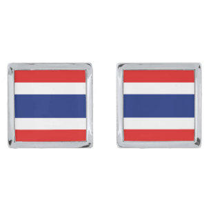 Thailand Flag Cufflinks