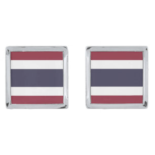 Thailand flag cufflinks
