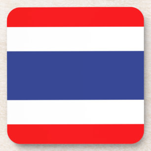 Thailand Flag Drink Coaster