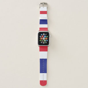 Thailand Flag Emblem Apple Watch Band