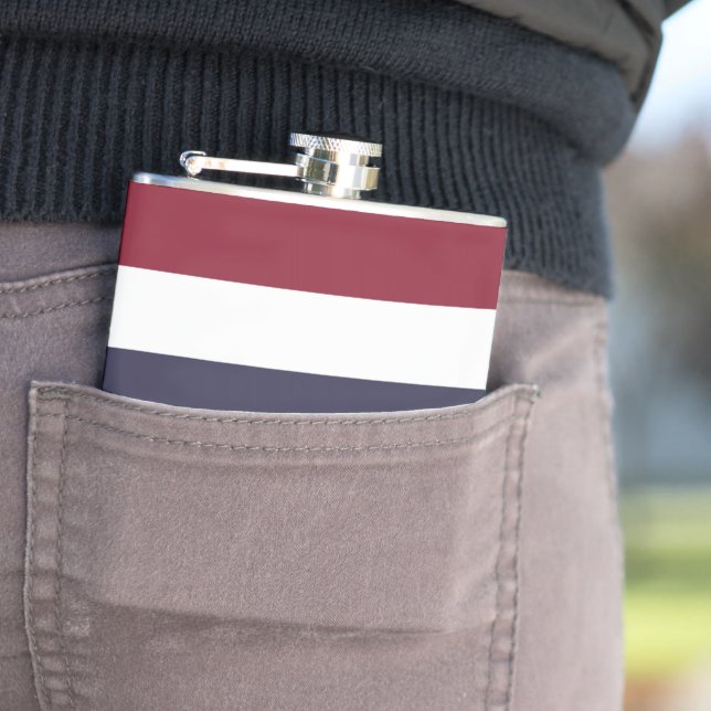 Thailand flag flask (In Situ)
