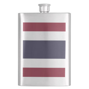 Thailand flag flask