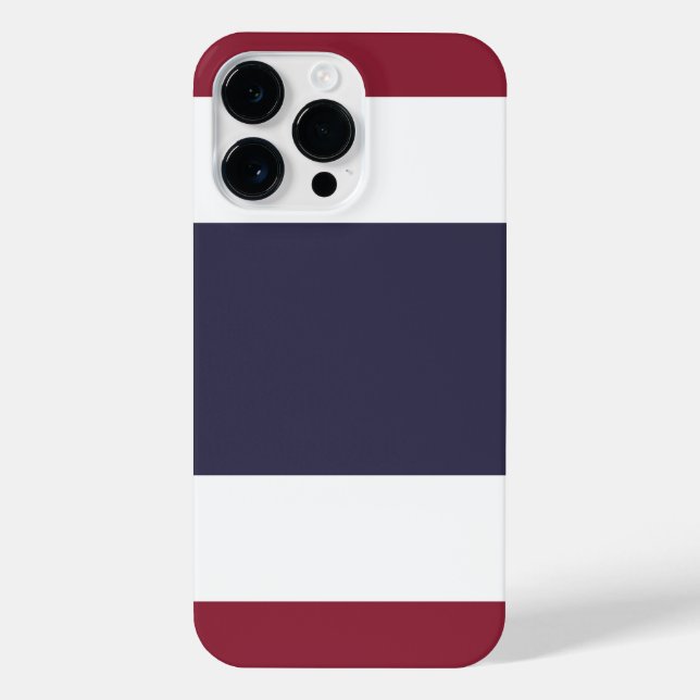 Thailand flag iPhone case (Back)