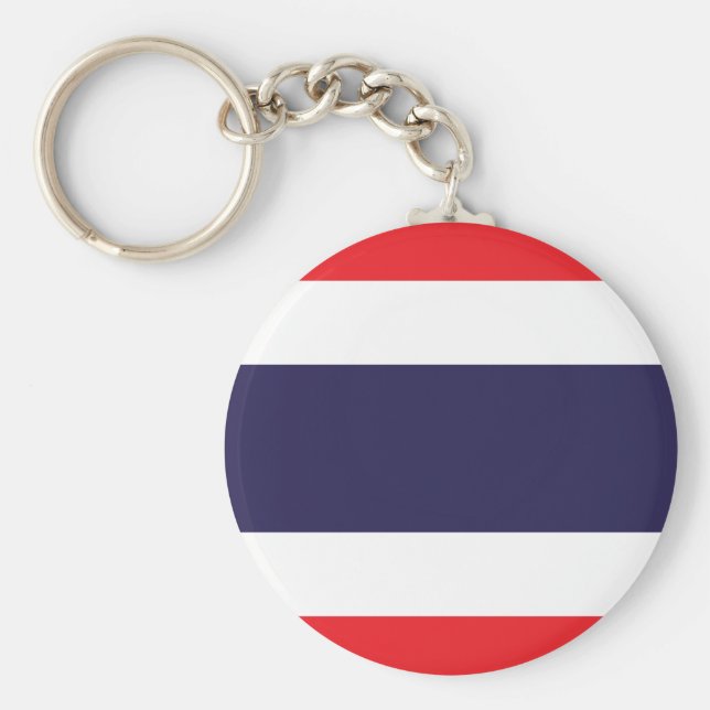 Thailand Flag Keychain (Front)