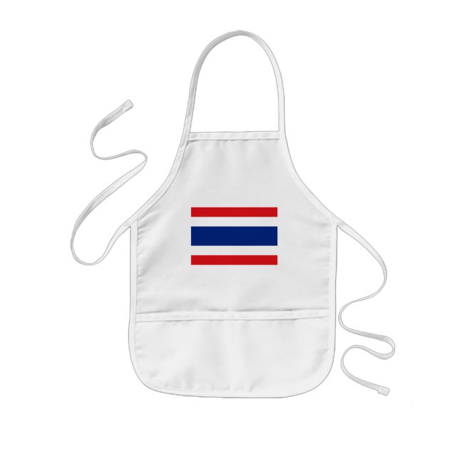 thailand flag kids' apron (Front)