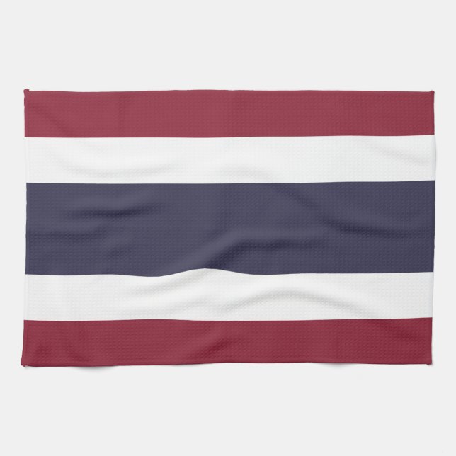 Thailand flag kitchen towel (Horizontal)