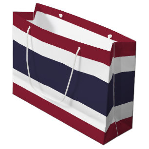Thailand flag large gift bag