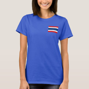 Thailand Flag + Map T-Shirt