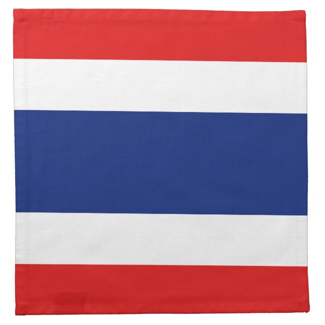 Thailand Flag Napkin (Front)