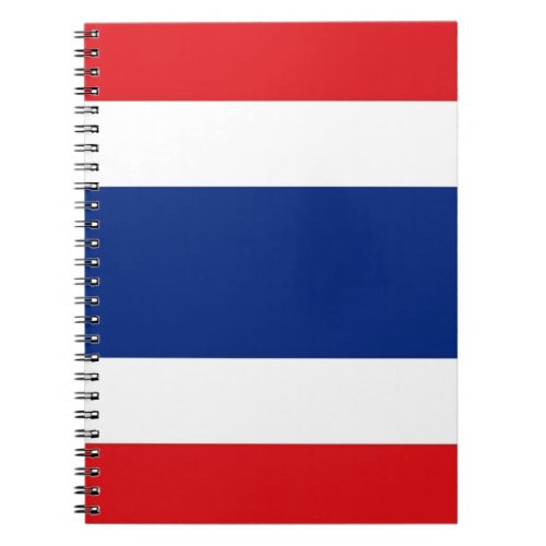 Thailand Flag Notebook