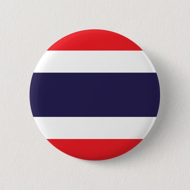 Thailand Flag Pinback Button (Front)