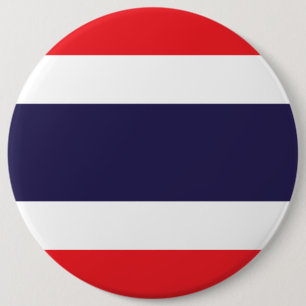 Thailand Flag Pinback Button