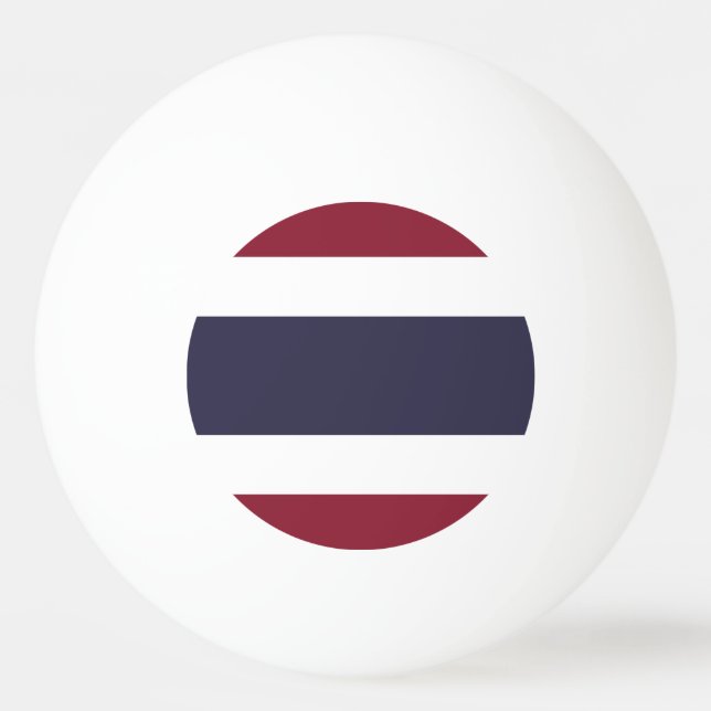 Thailand flag ping pong ball (Front)