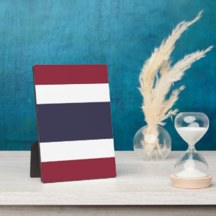 Thailand flag plaque