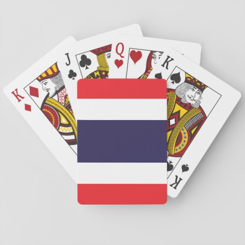 Thailand Flag Playing Cards