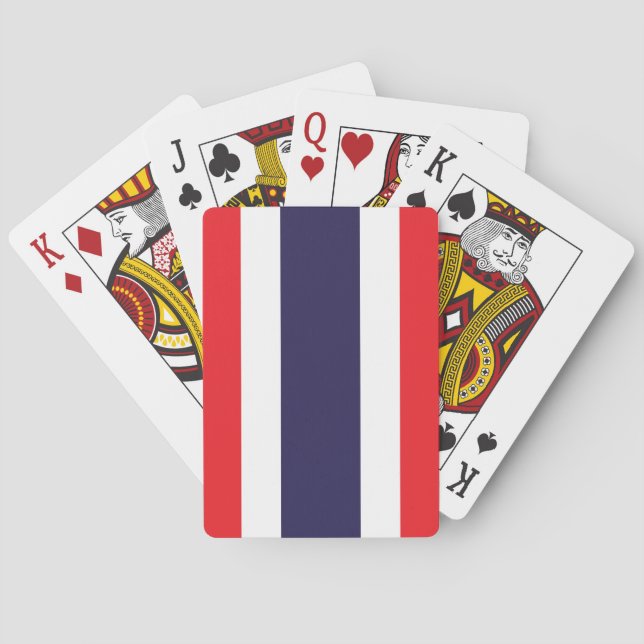 Thailand Flag Poker Cards (Back)