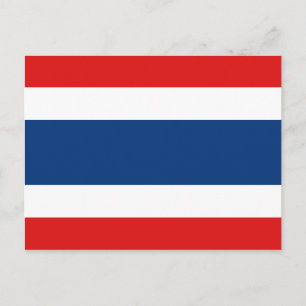 Thailand Flag Postcard