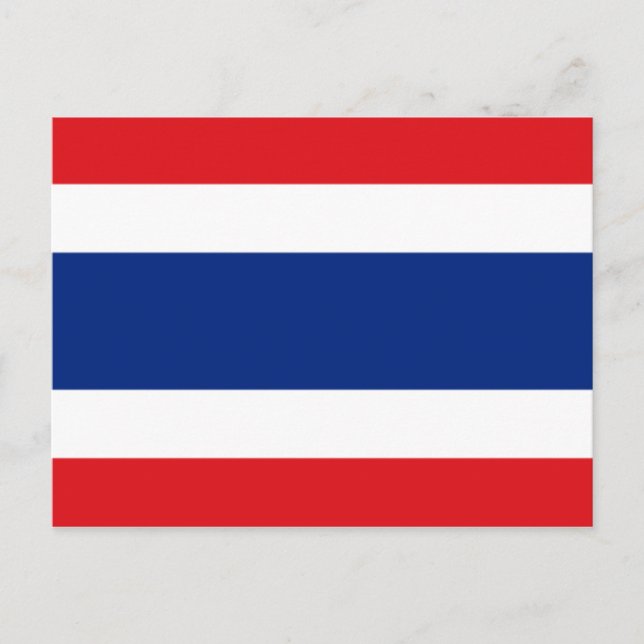 thailand flag postcard (Front)