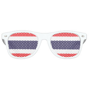 Thailand Flag Retro Sunglasses