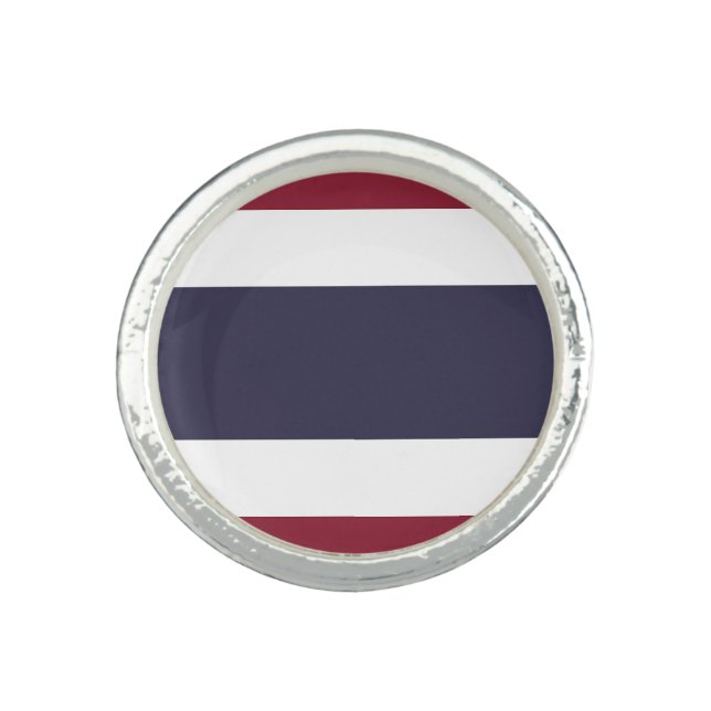 Thailand flag ring (Front)