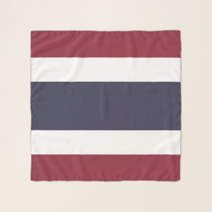 Thailand flag scarf
