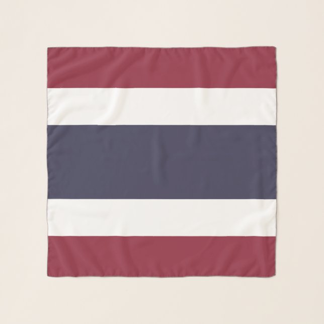Thailand flag scarf (Front)