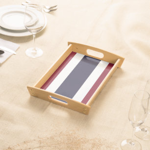 Thailand flag serving tray