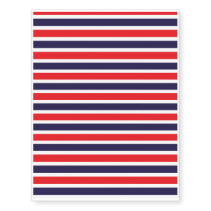 Thailand Flag Temporary Tattoos