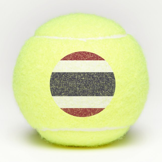 Thailand flag tennis balls (Front)