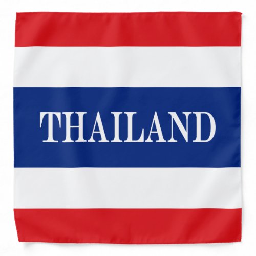  Thailand flag Thai Bandana