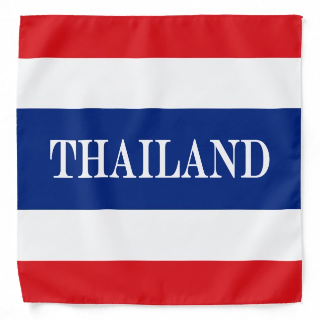  Thailand flag Thai Bandana (Front)