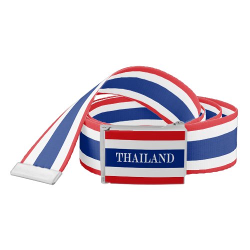  Thailand flag Thai Belt