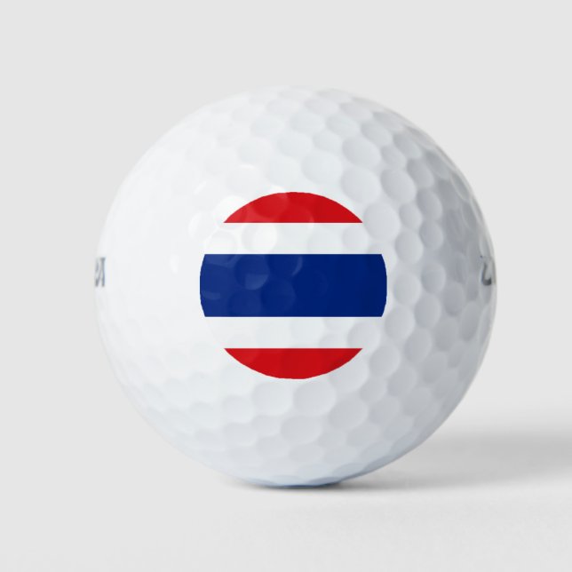  Thailand flag Thai Golf Balls (Front)