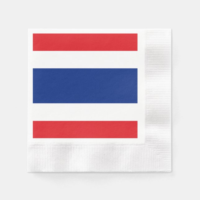  Thailand flag Thai Paper Napkins (Front)