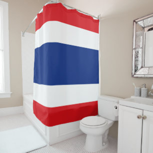 Thailand flag Thai Shower Curtain