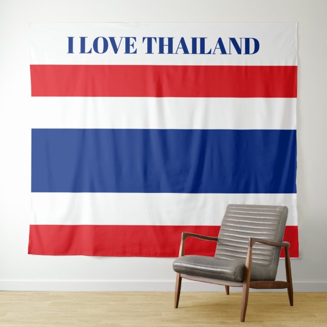  Thailand flag Thai Tapestry (In Situ (Horizontal))