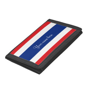 Thailand flag Thai Trifold Wallet