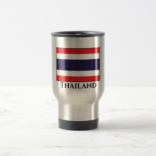 Thailand Flag Travel Mug