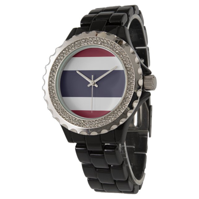 Thailand flag watch (Angled)