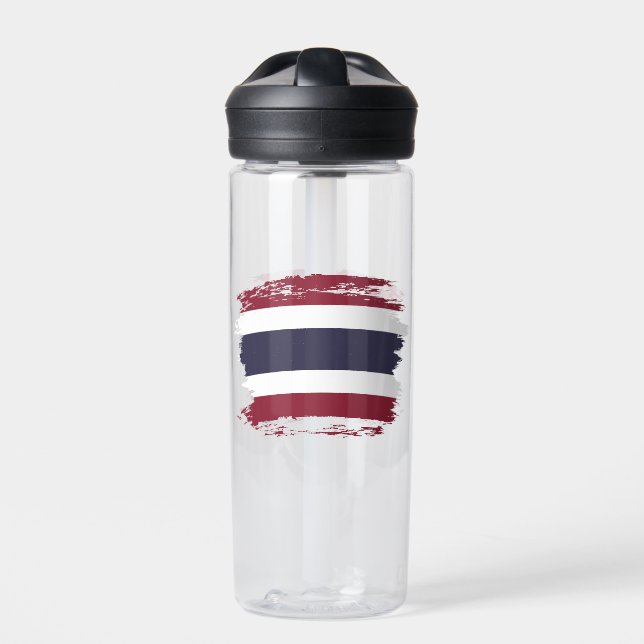 Thailand flag water bottle (Front)