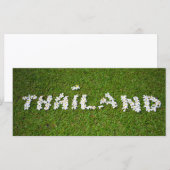 Thailand flower sign (Front/Back)