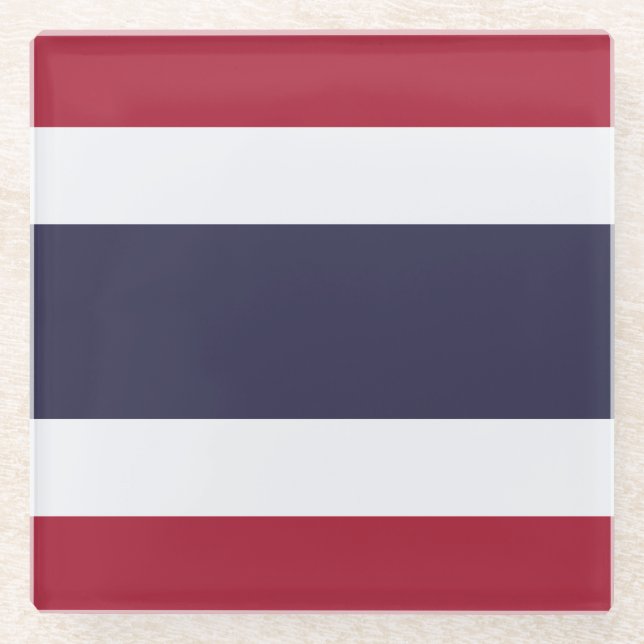 Thailand Glass Coaster (Front)